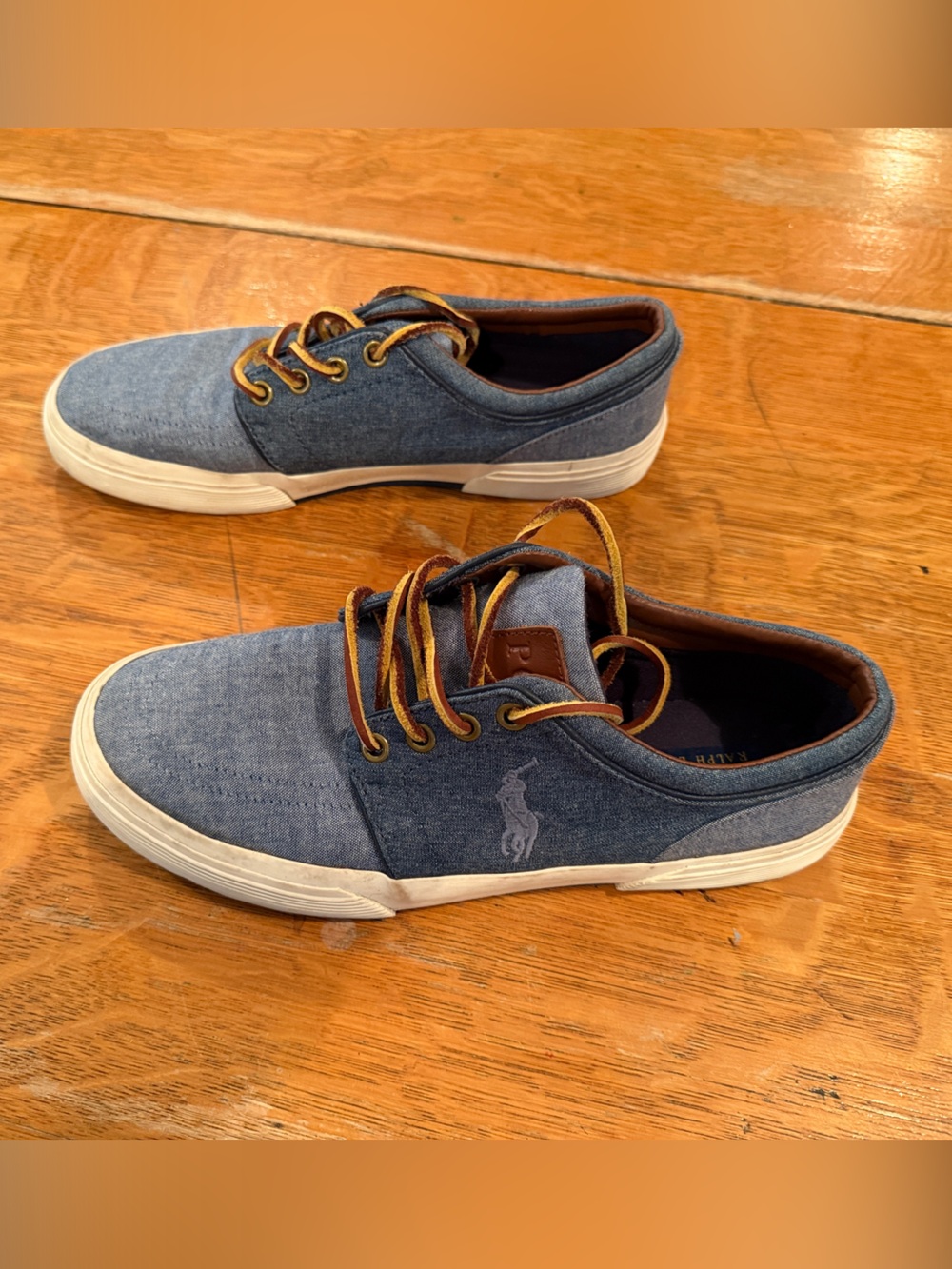 Polo Ralph Lauren Faxon Low Blue/Indigo/Chambray Boys